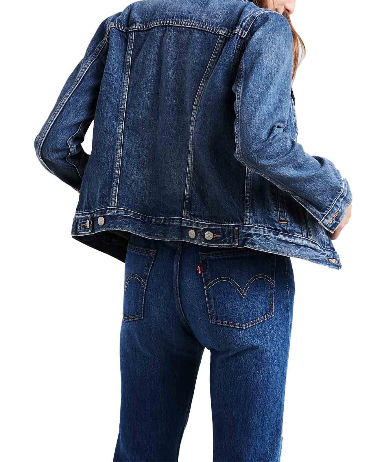 Damen Jacke Original Trucker von Levis in Soft As Butter Dark