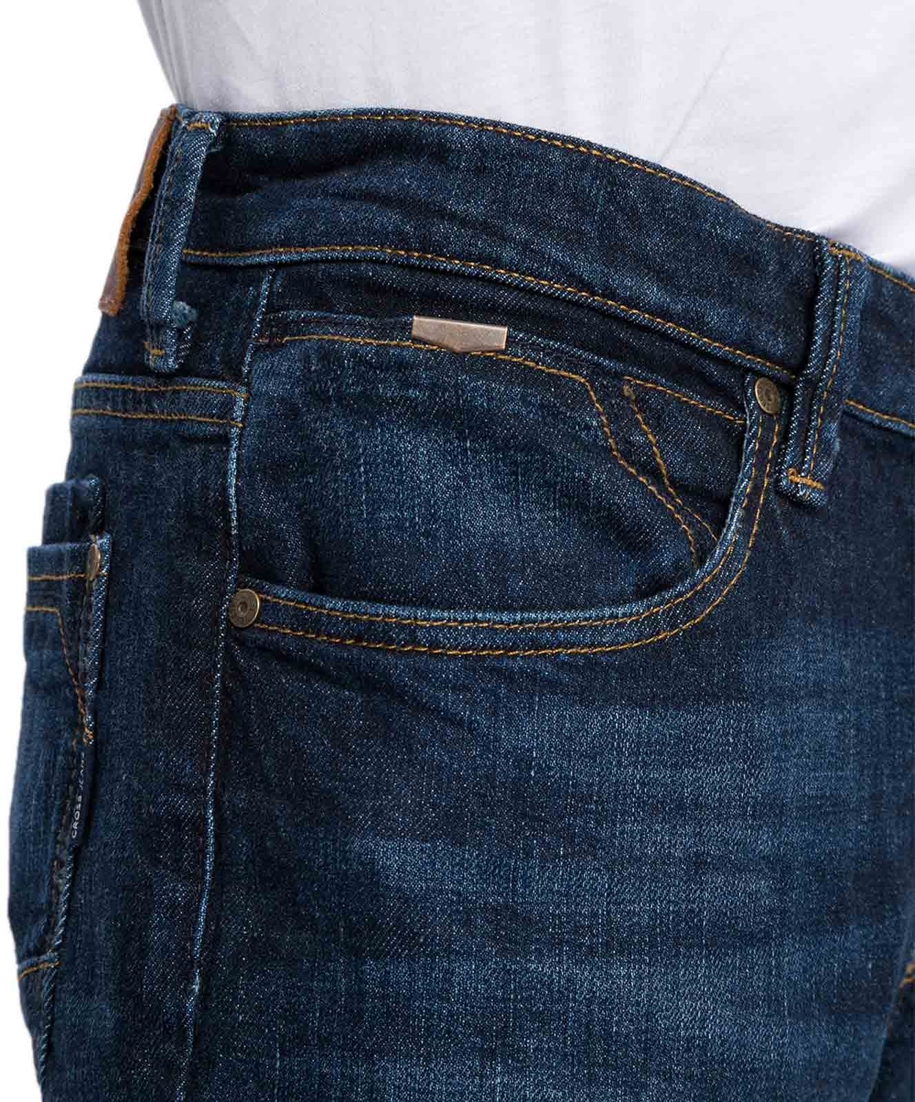 Herren Jeans Dylan von Cross in Deep Blue