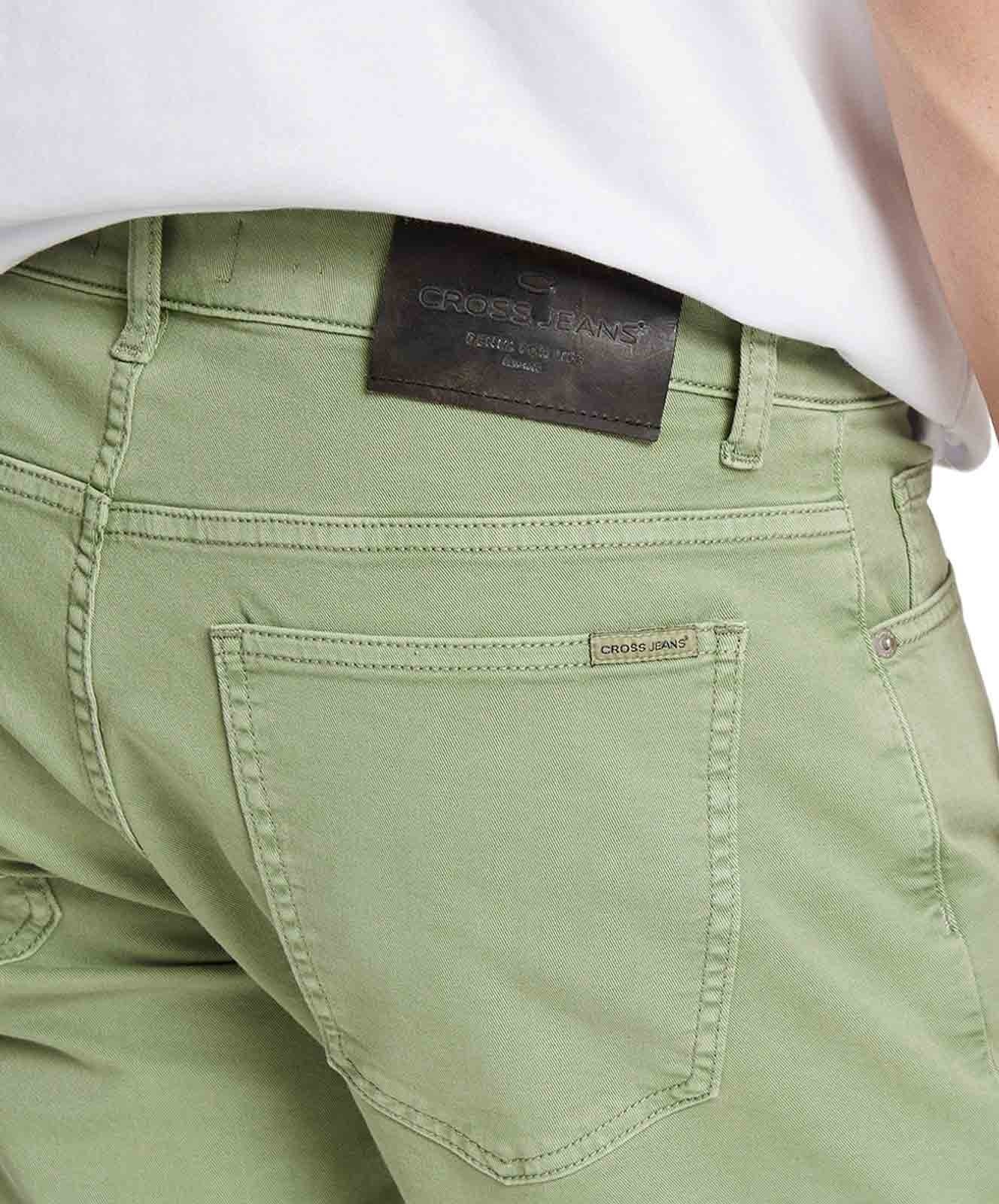 Herren Jeans Leom von Cross in Mint
