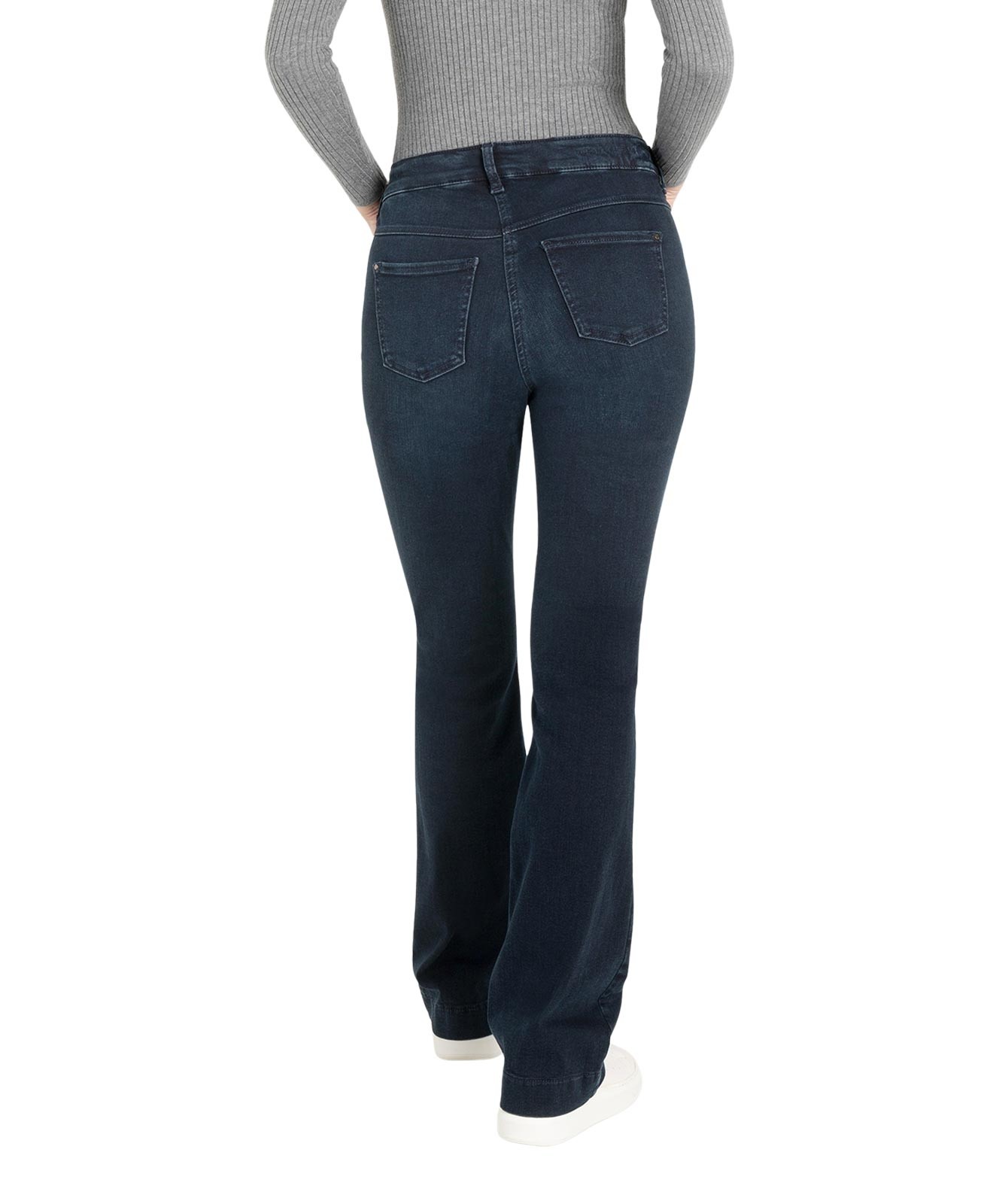 Damen Jeans Dream Boot Authentic von MAC in Midnight Blue Wash