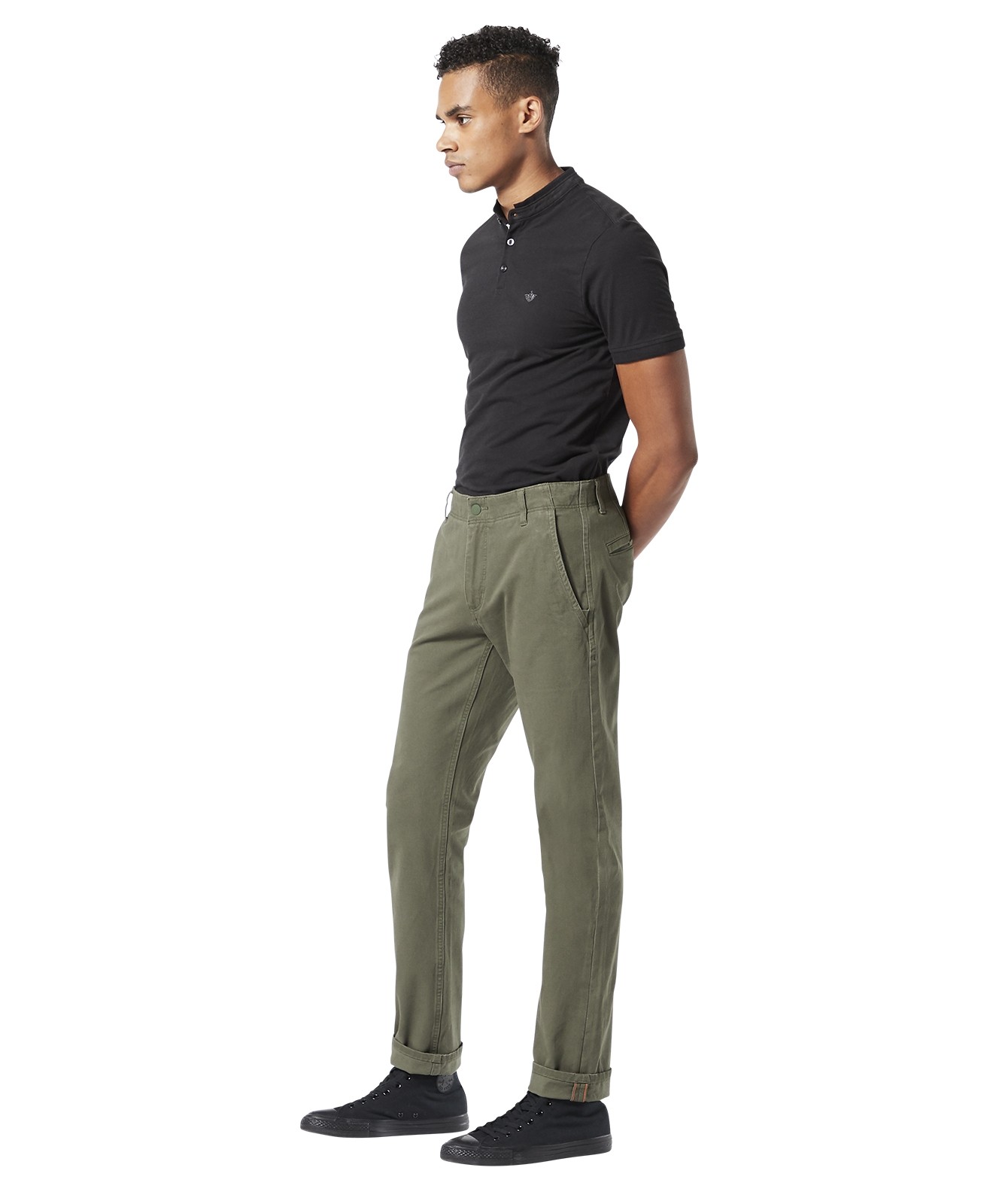 Herren Hose Alpha Slim von Dockers in Dockers Olive