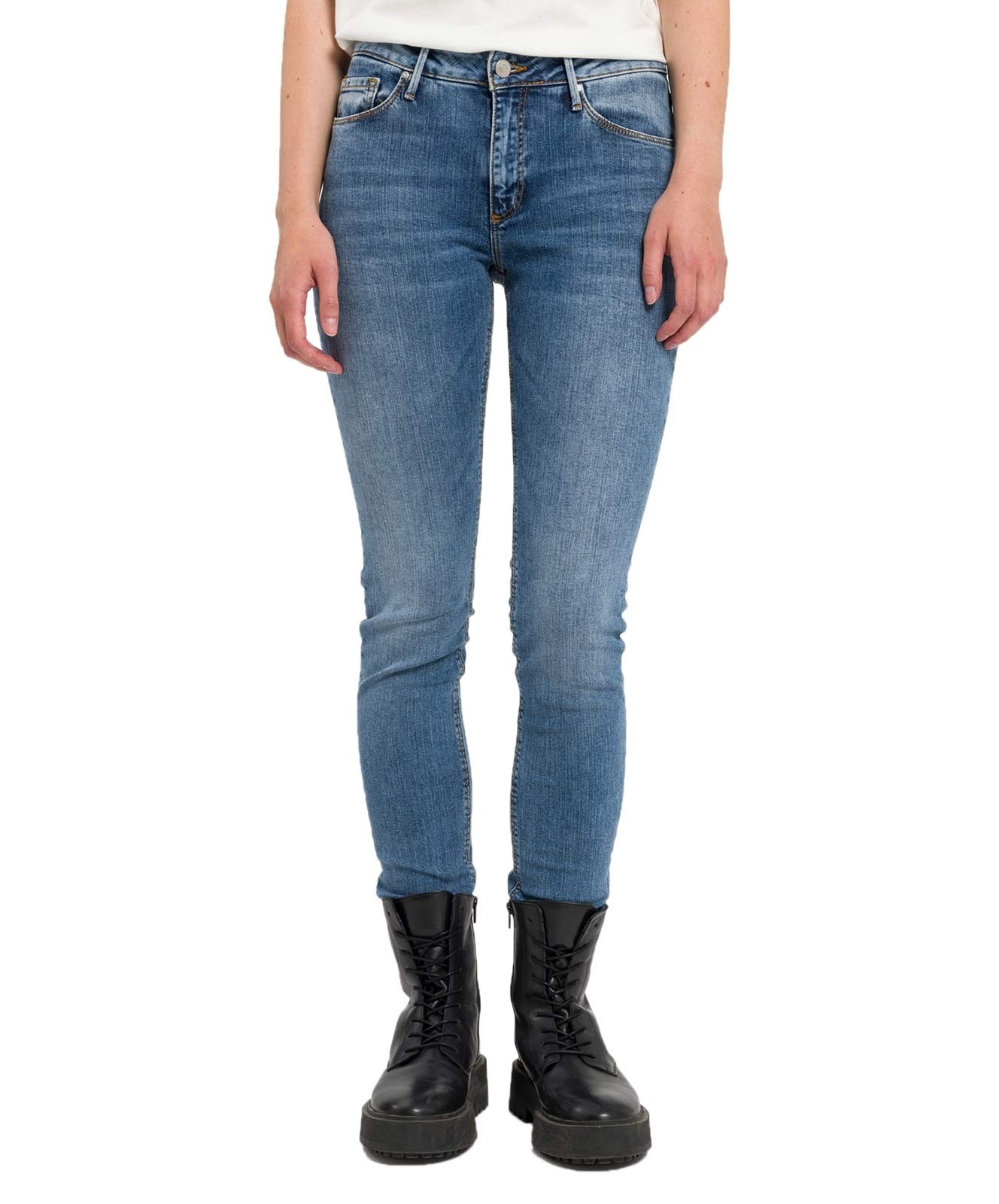 Damen Jeans Alan von Cross in Sea Blue Washed
