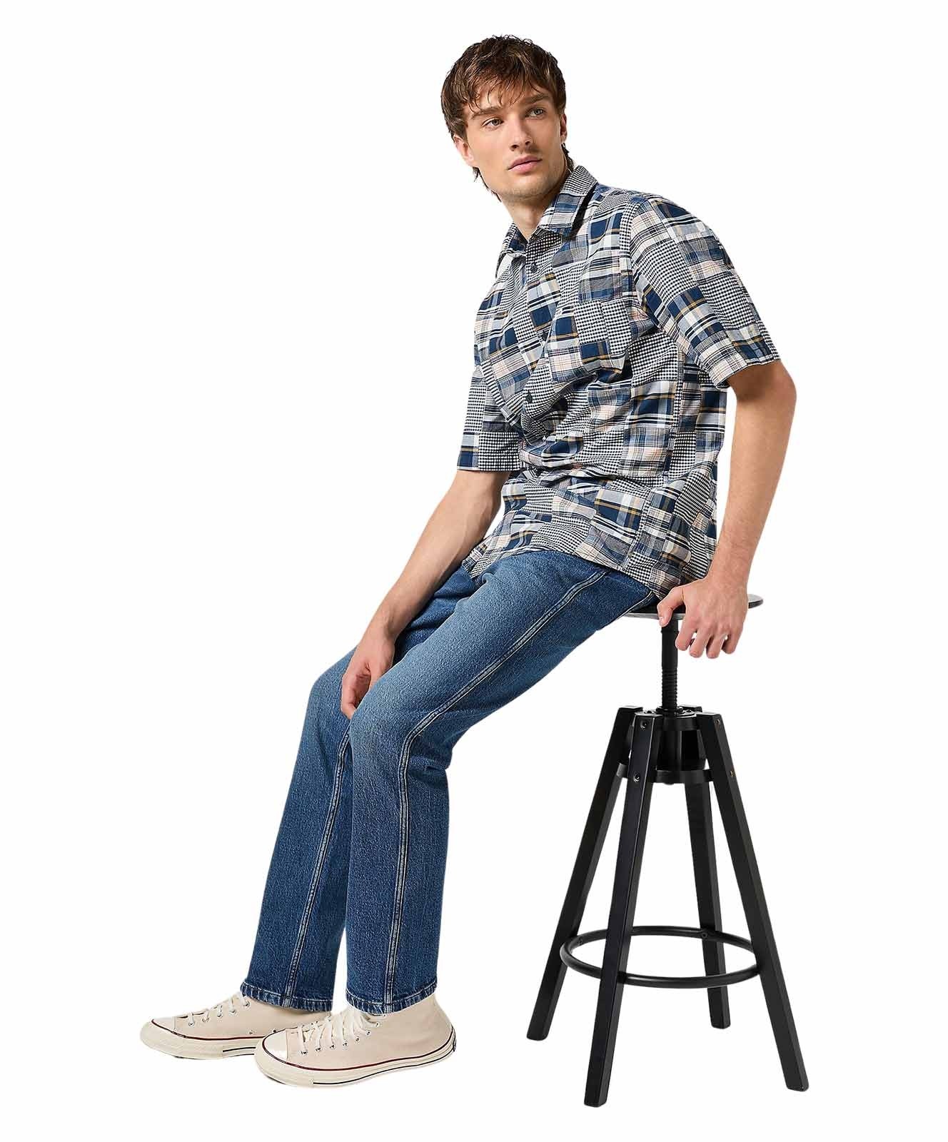 Herren Jeans Frontier  von Wrangler in Seeing Double