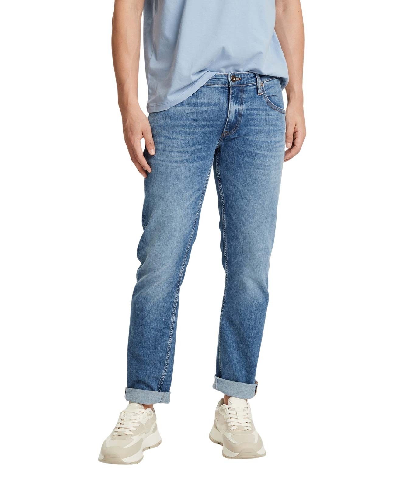 Herren Jeans Damien von Cross in Light Mid Blue