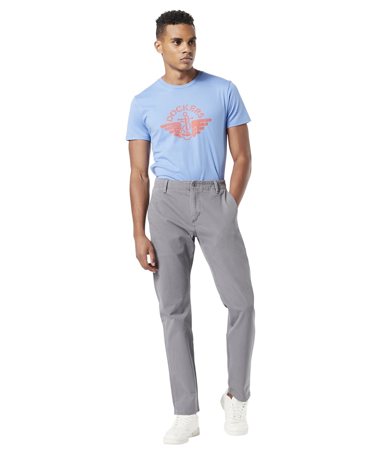 Herren Hose Alpha Slim von Dockers in Burma Grey