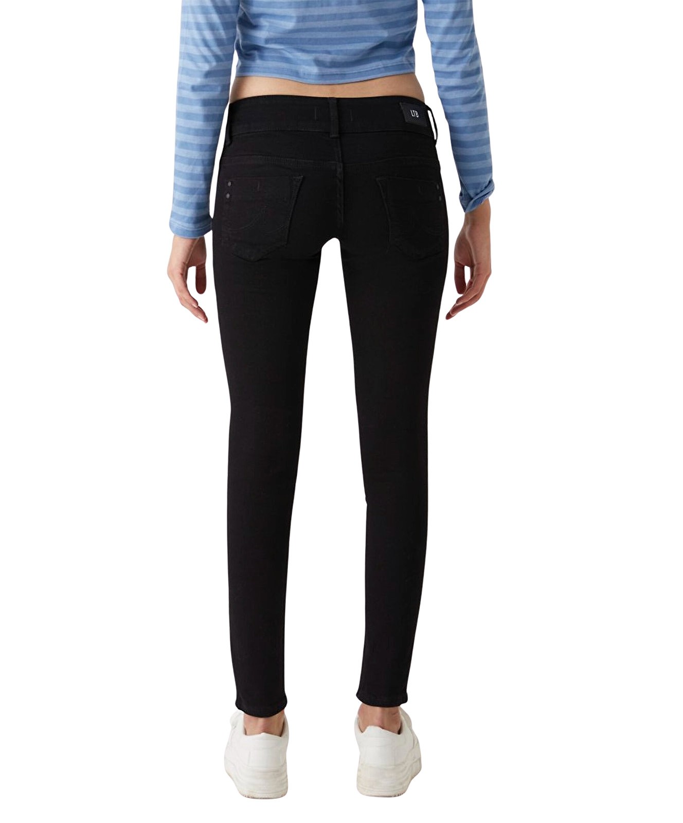 Damen Jeans Molly von LTB in Black to Black