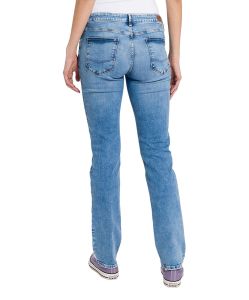 Damen Jeans Rose von Cross in Mid Blue Washed 
