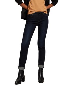 Cross Anya - High Waisted Jeans in Dark Blue Used