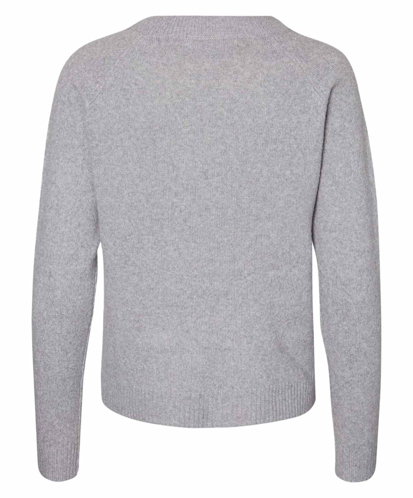 Damen Pullover Doffy von Vero Moda in Light Grey Melange