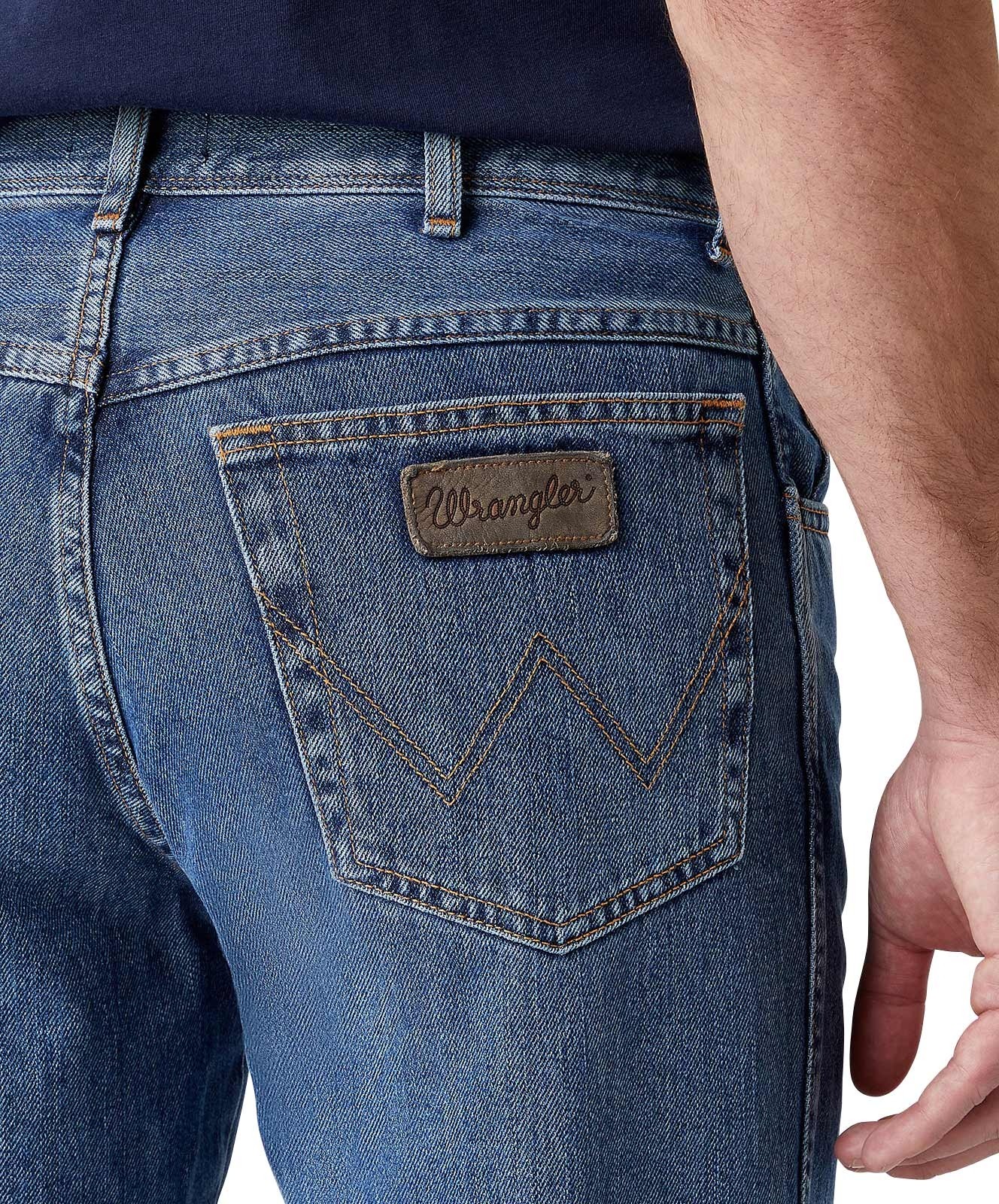 Herren Jeans Texas von Wrangler in Vintage Stonewash