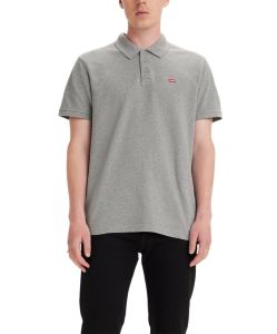 Levi's Poloshirt Housemark Polo mit dezentem Logo in Grau