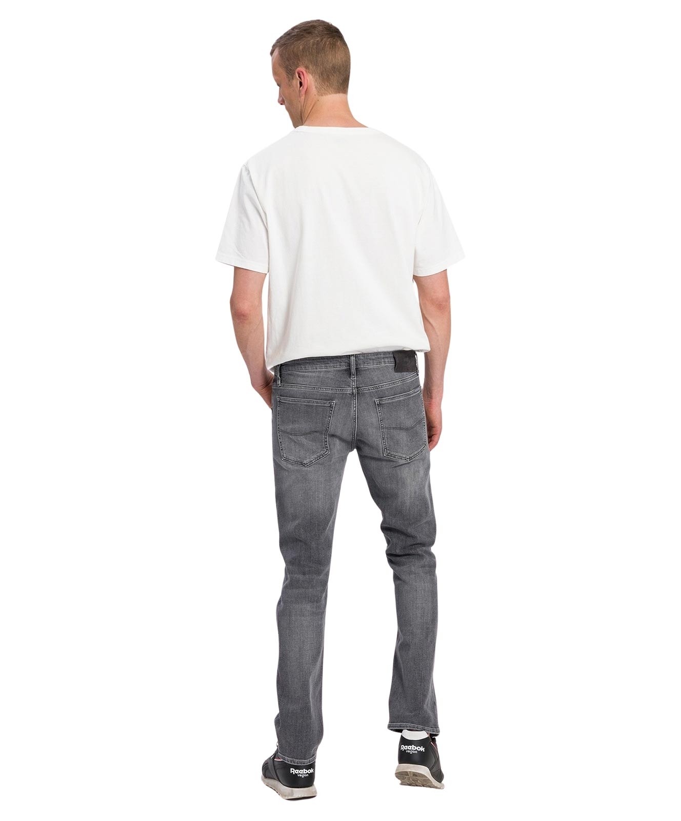 Herren Jeans Damien von Cross in Dark Grey