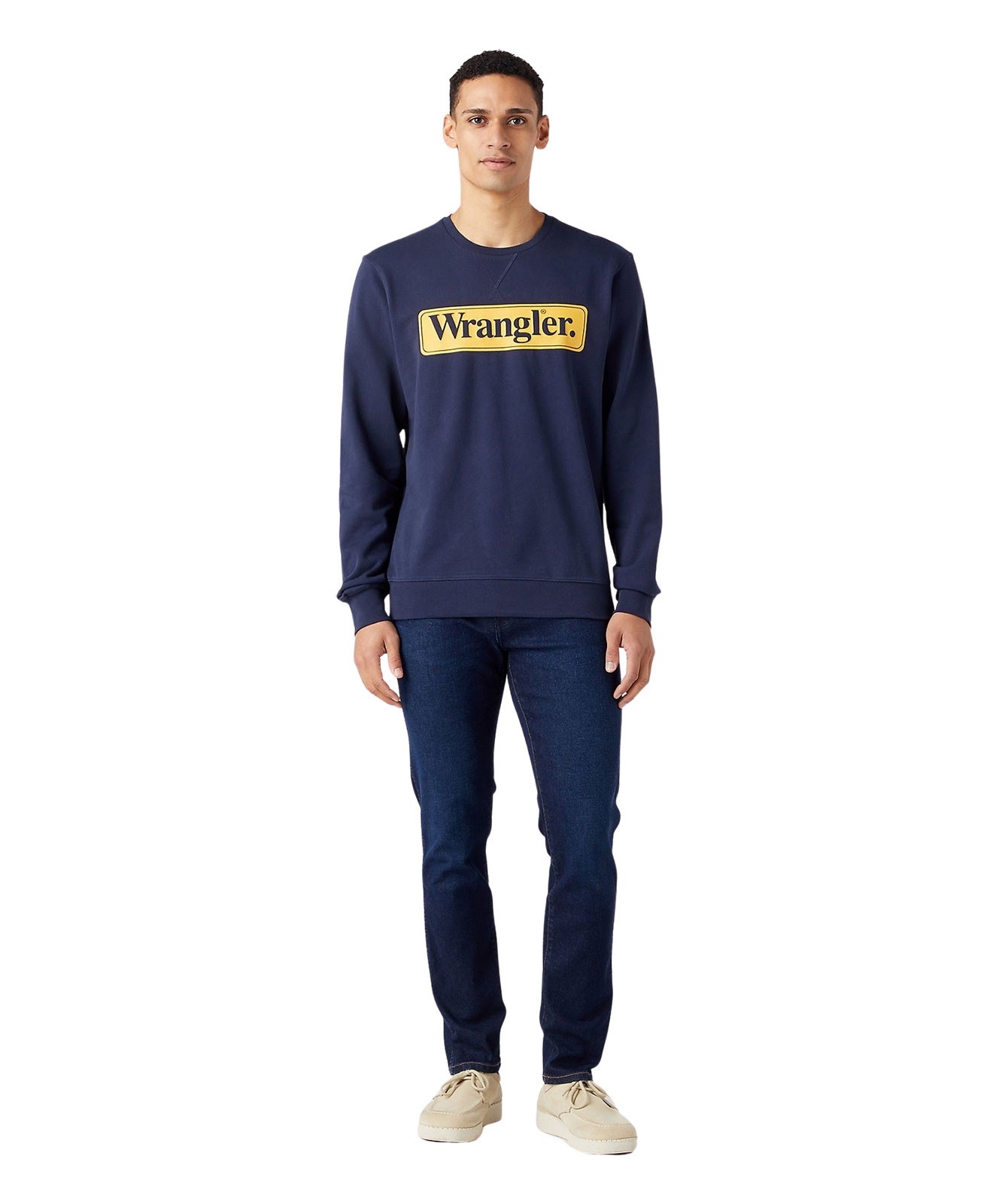 Herren Jeans Larston von Wrangler in Landed