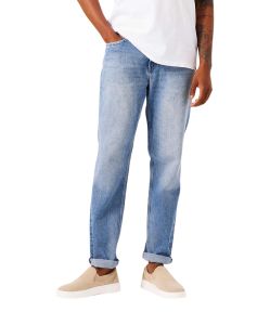 Garcia Maurizio Dad Fit Jeans in hellblauer Waschung