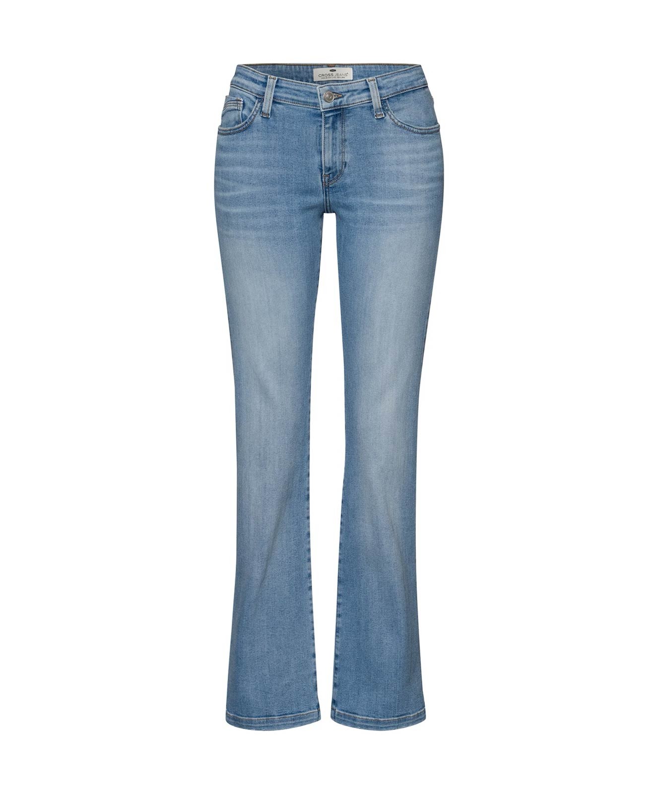 Damen Jeans Lauren von Cross in Light Mid Blue