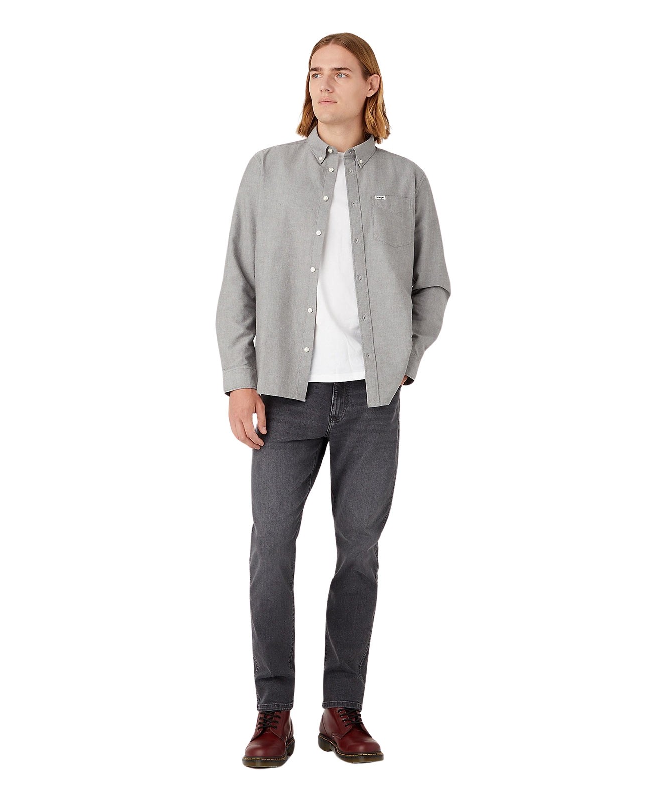 Herren Jeans Larsten von Wrangler in Blackout