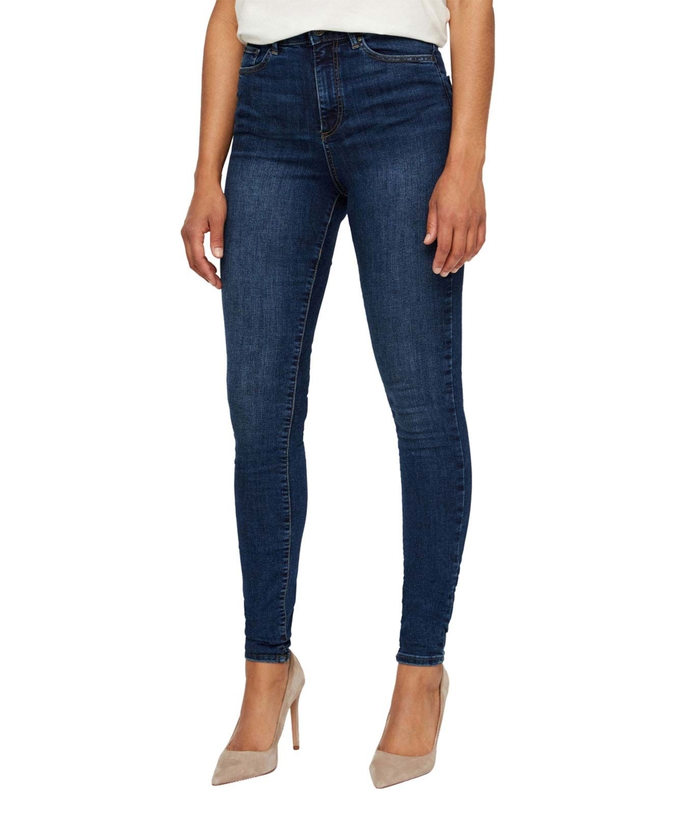 Damen Jeans Sophia von Vero Moda in Medium Blue Denim