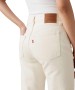 Damen Jeans 501 Crop von Levis in Ecru Booper No Damage