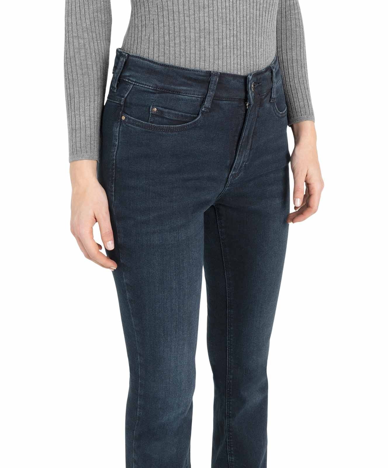 Damen Jeans Dream Boot Authentic von MAC in Midnight Blue Wash