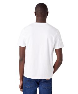 Herren Shirt 2 Pack Tee von Wrangler in White 