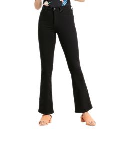 Levi's 725 Bootcut Jeans mit High Rise in Schwarz 