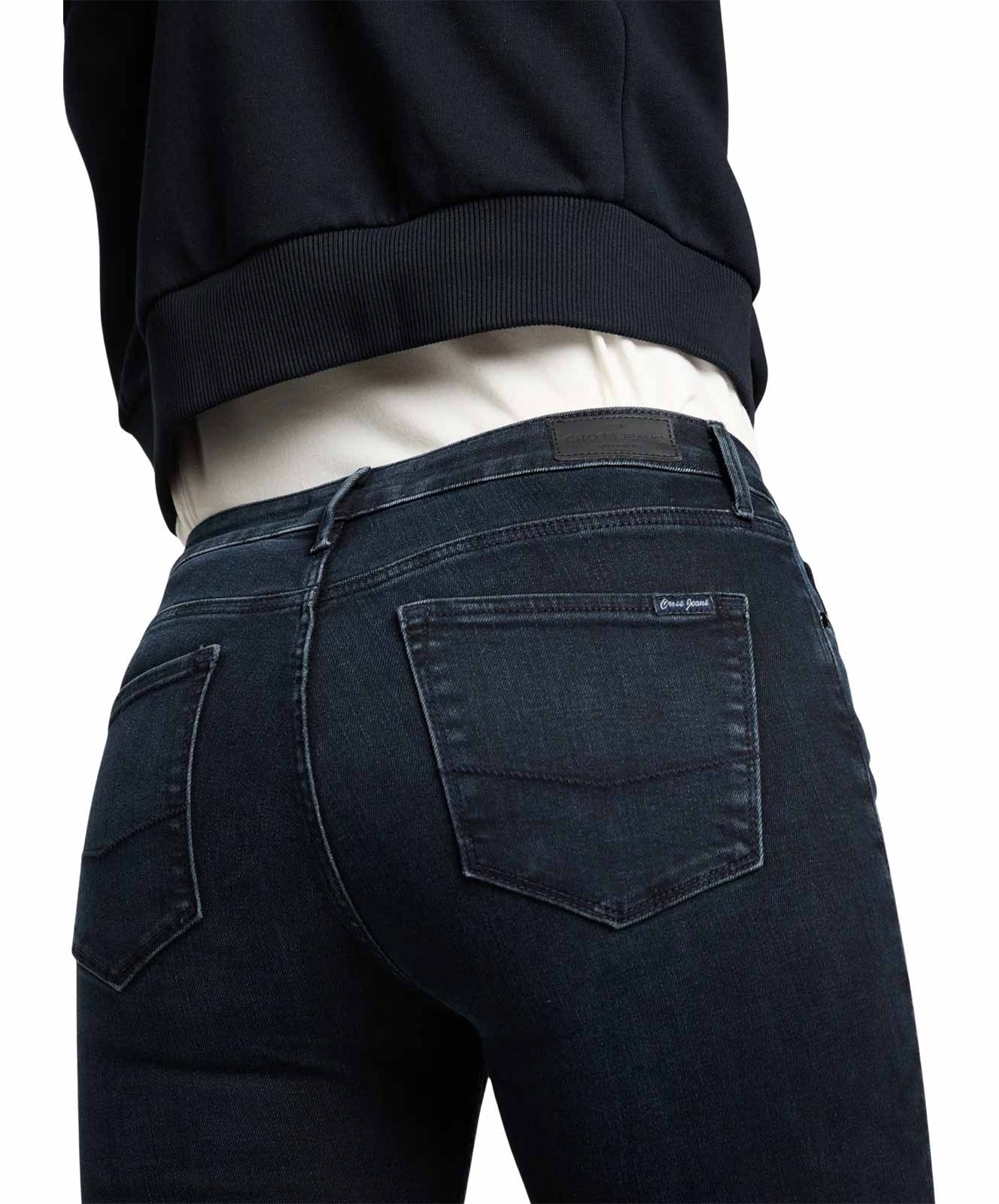 Damen Jeans Alan von Cross in Blue Black