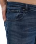 Herren Jeans Damien von Cross in Dark Blue Crincle