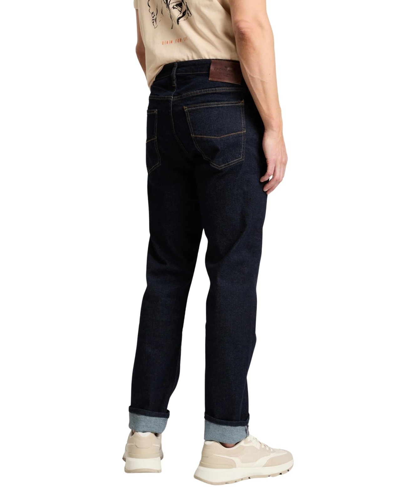 Herren Jeans Damien von Cross in Rinse