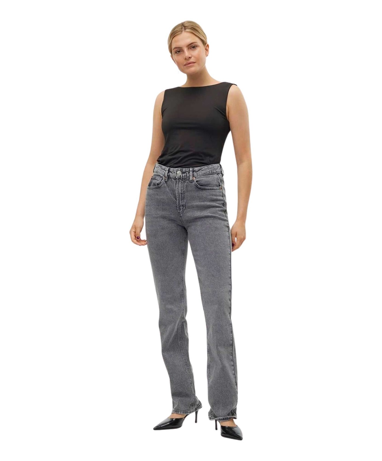 Damen Jeans Tessa von Vero Moda in Medium Grey