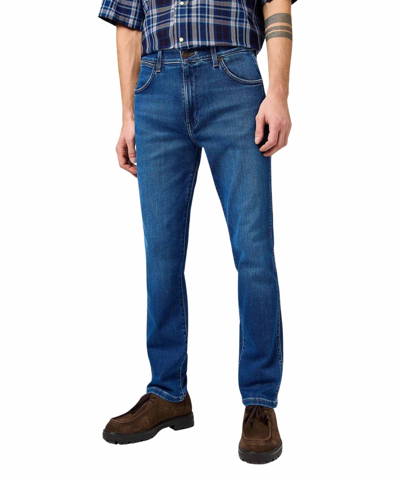 Herren Jeans Larsten von Wrangler in Dandelion Summer