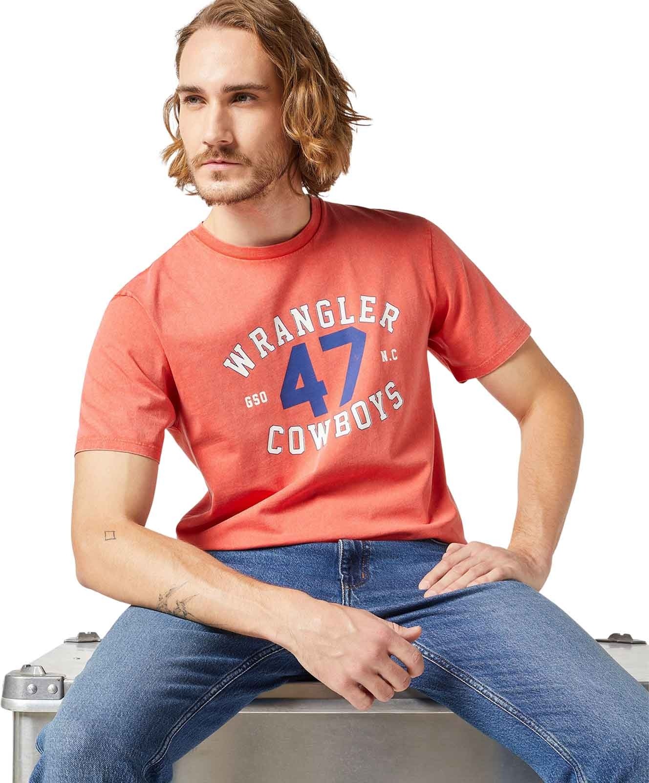 Herren Jeans River von Wrangler in Seeing Double