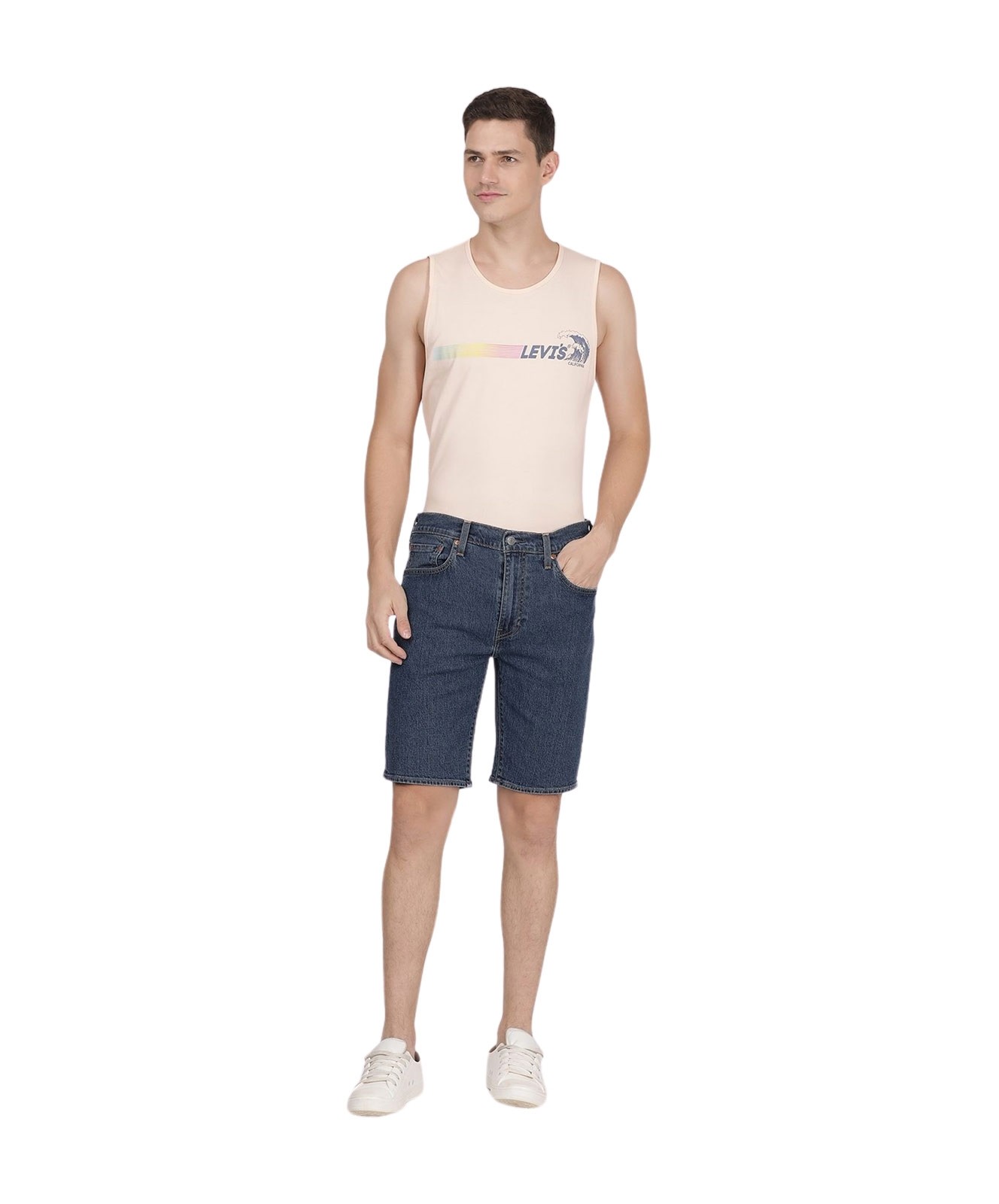 Herren Jeans 405 Standard von Levis in Blue Core Cool