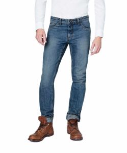 Oklahoma Herren-Jeans Straight Leg Tom in Vintage Blue