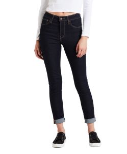 Levis 721 High Rise Skinny Jeans in Dark Denim