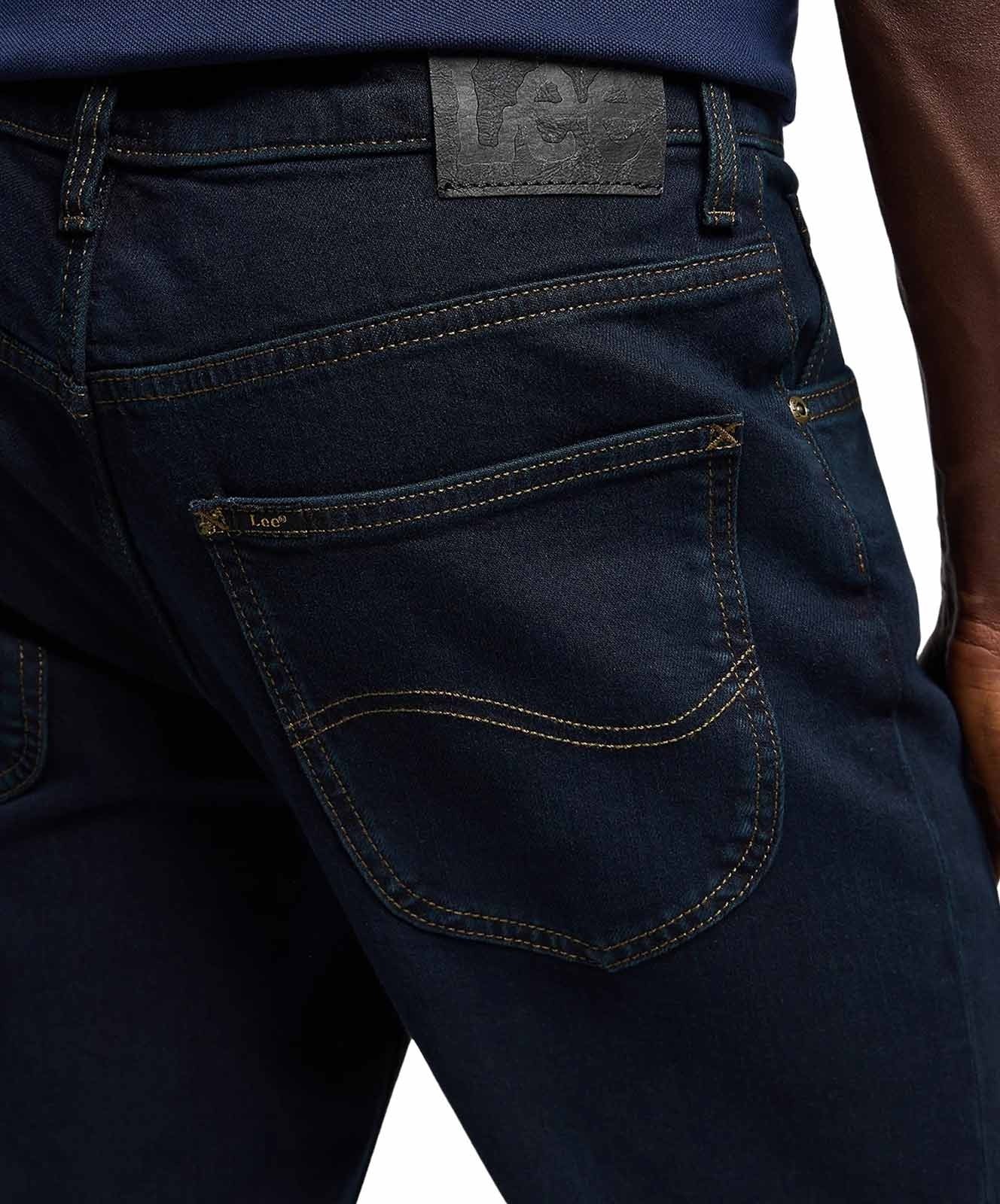 Herren Jeans Brooklyn Straight von Lee in Blue Black