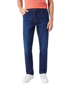 Wrangler Texas Slim fit Jeans in Dunkelblau