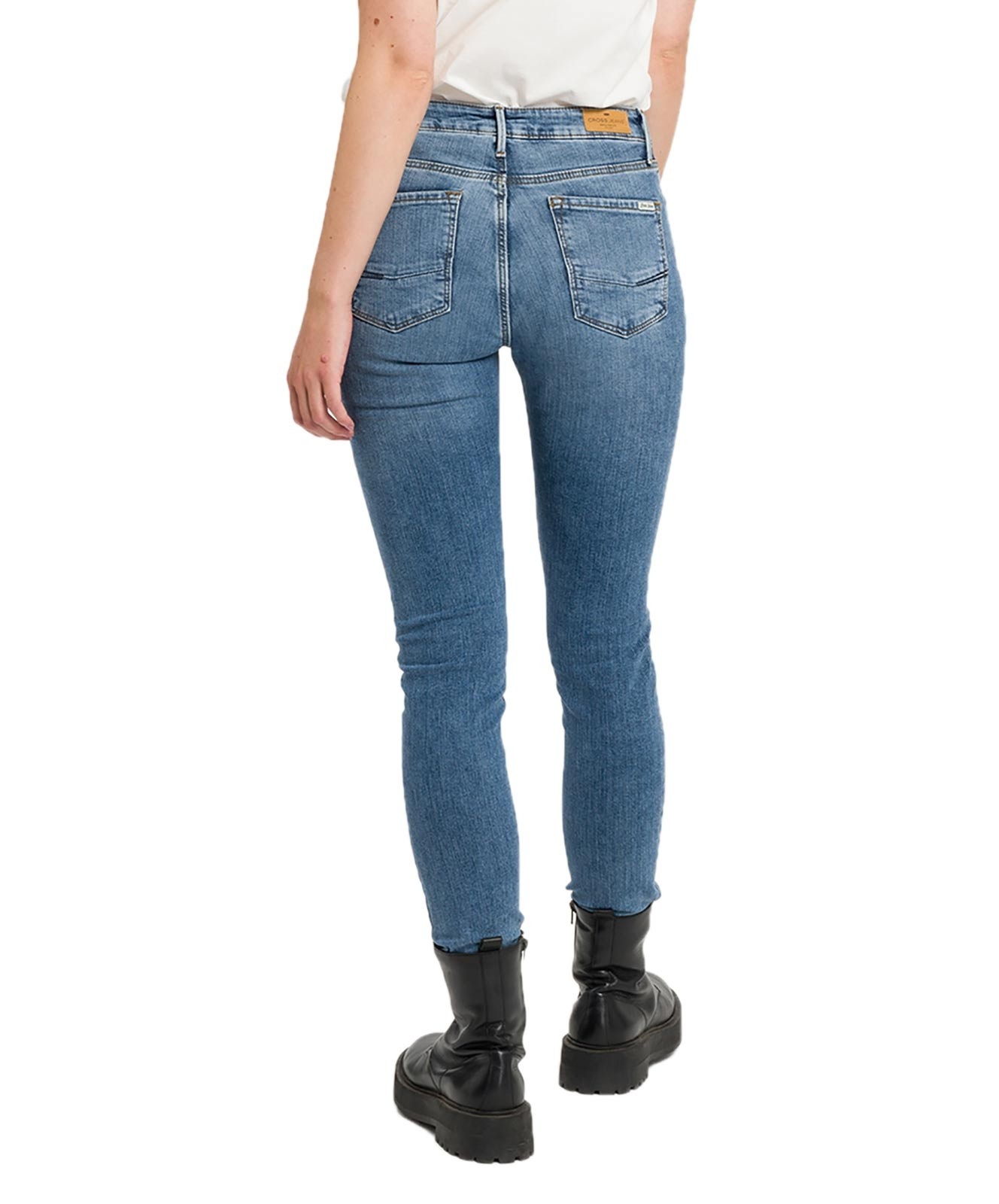Damen Jeans Alan von Cross in Sea Blue Washed