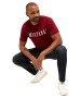 Herren Shirt Austin von Mustang in Syrah