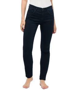 Angels Jeans Skinny in dunkelblau mit Logo-Applikation
