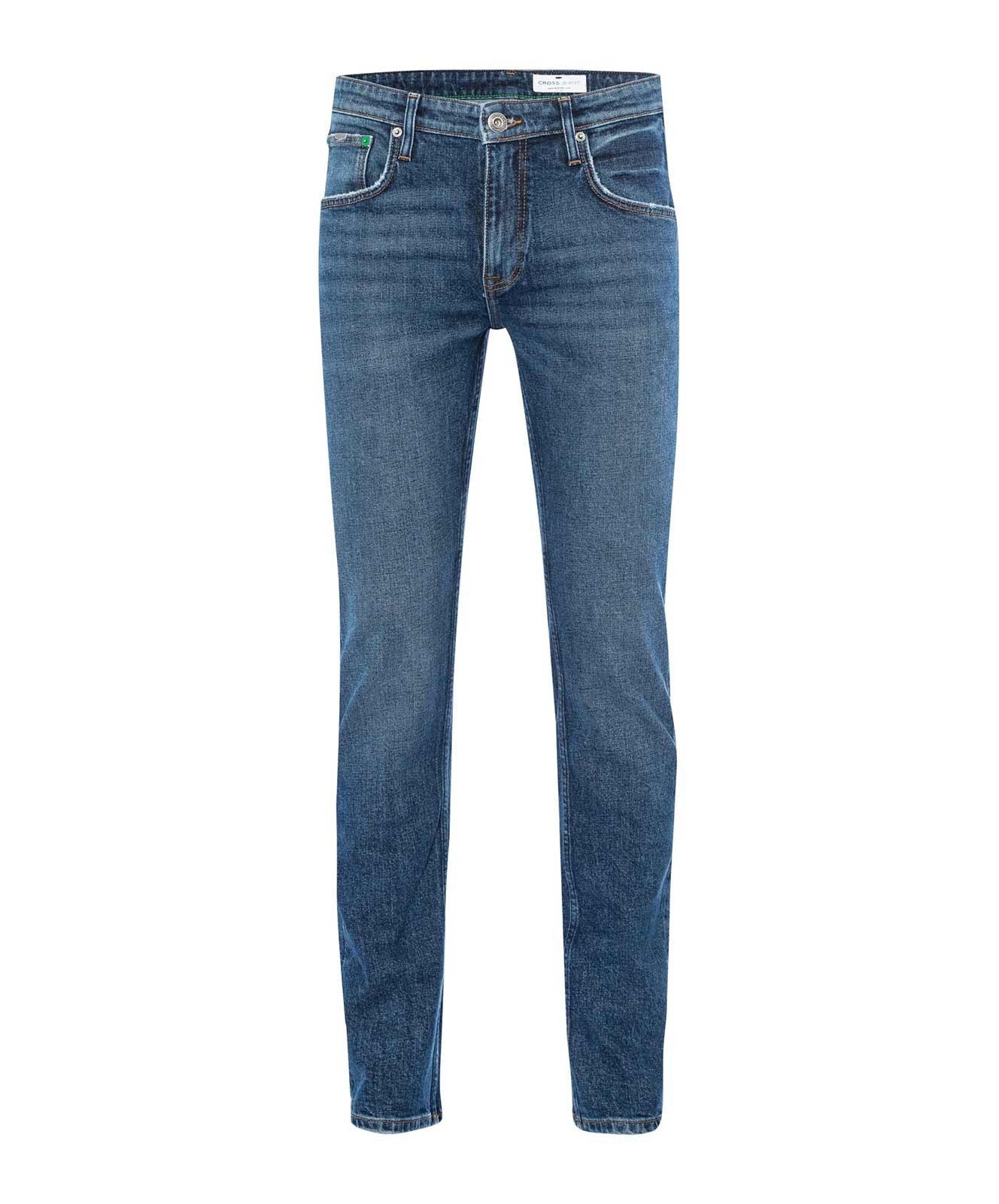 Herren Jeans Damien von Cross in Ocean Blue