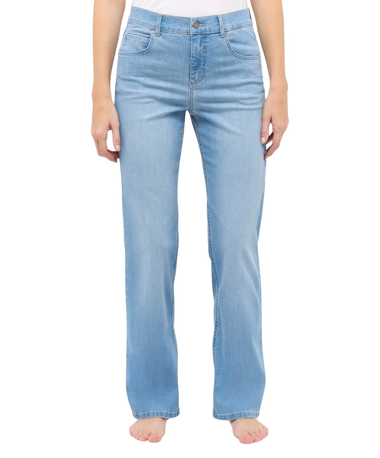Damen Jeans Lara von Angels in Light Blue Used