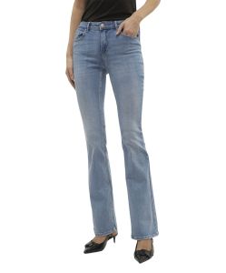 Vero Moda Flash Jeans Flared in Hellblau