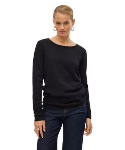 Vero Moda Damen Strukturpullover Care in Schwarz