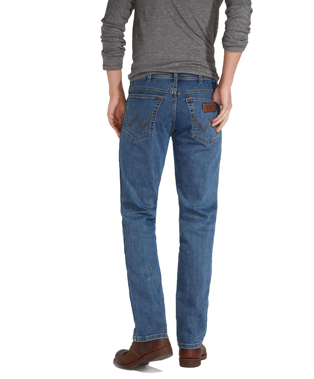 Herren Jeans Texas Stretch von Wrangler in Stonewash
