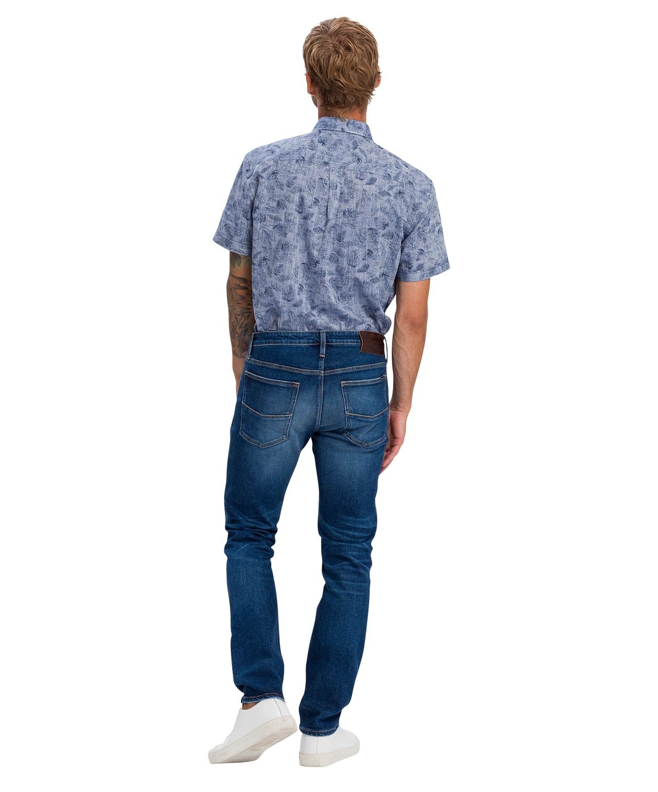 Herren Jeans Damien von Cross in Dark Blue