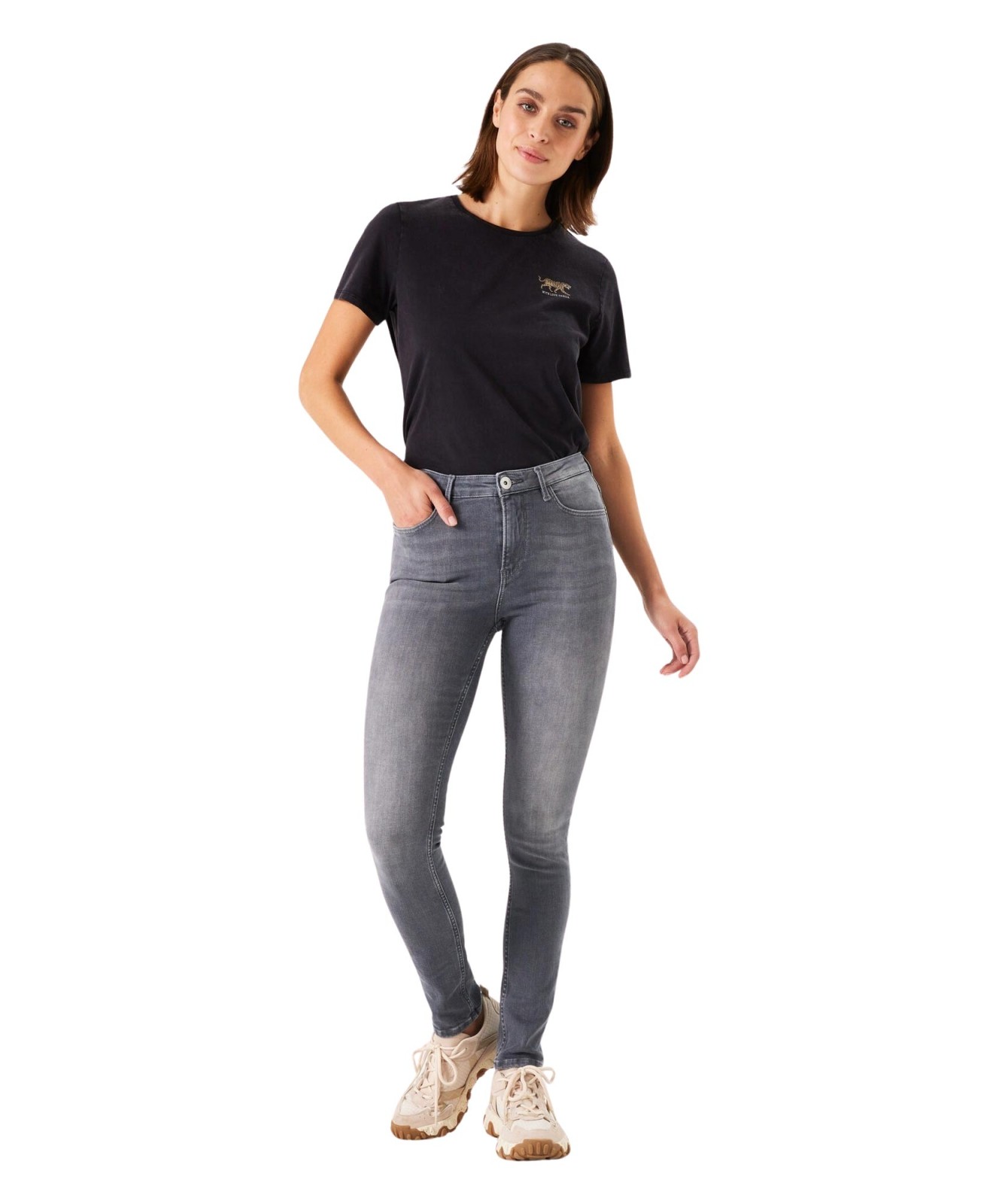 Damen Jeans Celia 244 von Garcia in Medium Used