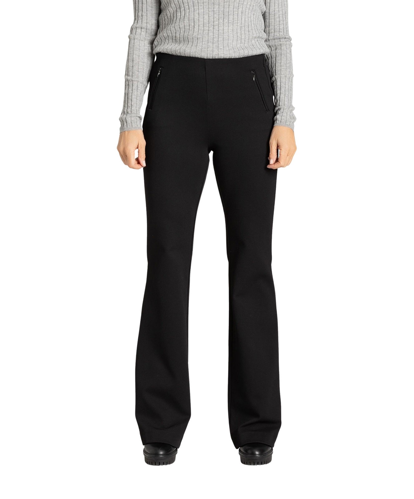 Damen Hose Boot Zip von MAC in Black