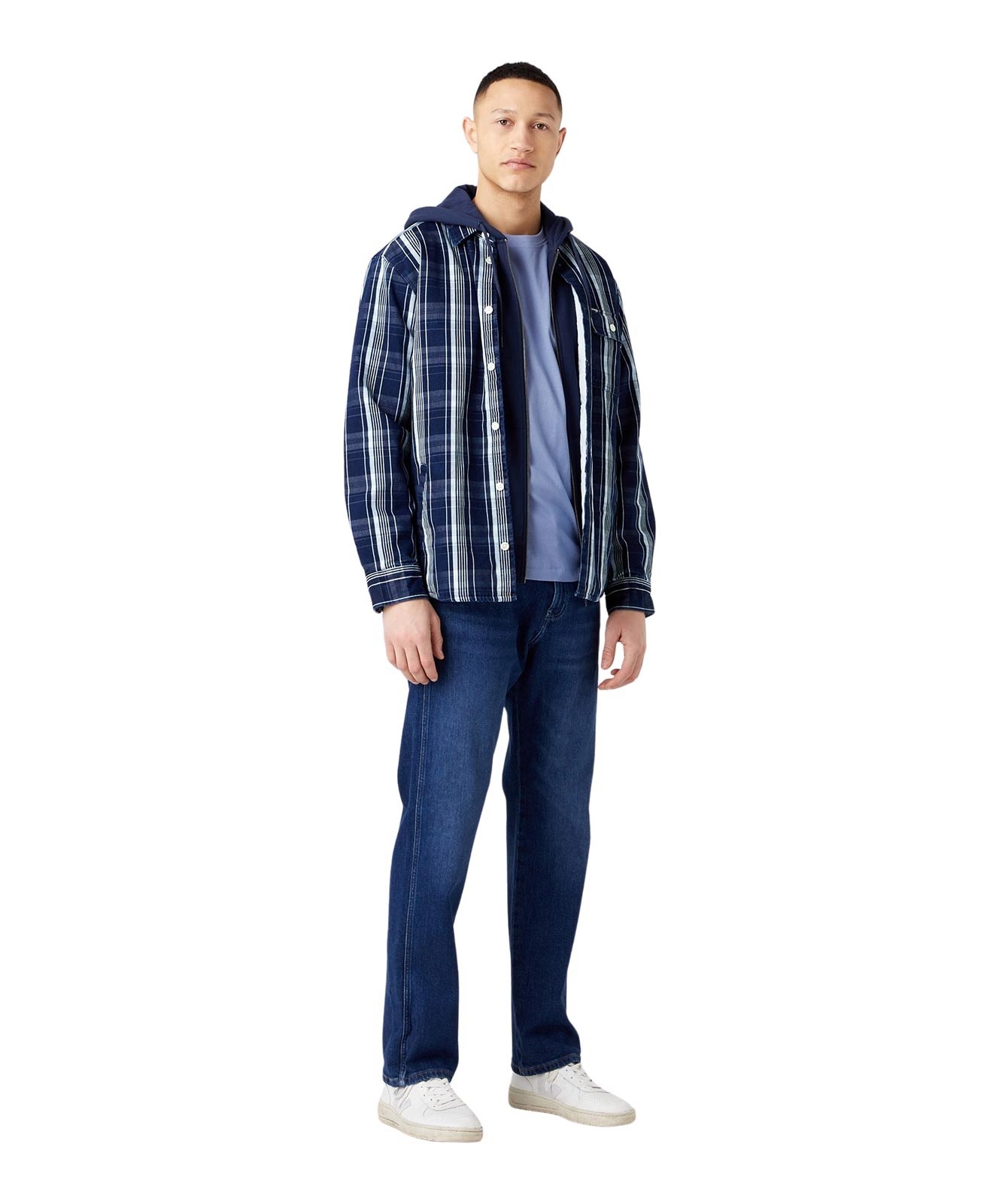 Herren Jeans Frontier  von Wrangler in Dancing Water