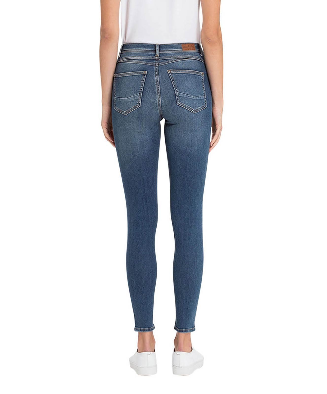 Damen Jeans Judy von Cross in Dark Mid Blue
