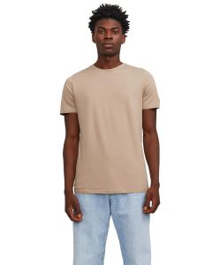 Jack & Jones T-Shirt aus Bio-Baumwolle in Hellbraun